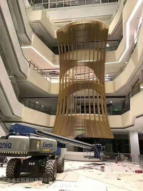 形象大门铝板定制 门头铝装饰建材加工